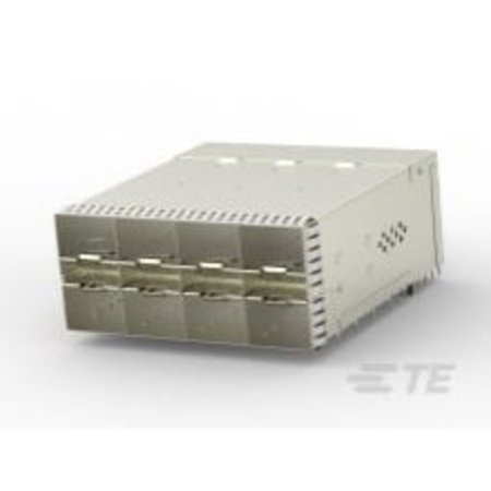 TE CONNECTIVITY zSFP+ STACKED 2X4 RECEPTACLE ASSEMBLY 3-2180324-1